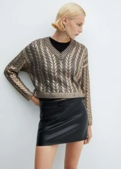 Pull-over Col V Foil