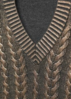 Pull-over Col V Foil -Promos Mango Boutique 57007778 CO D8