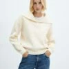 Pull-over Maille Col Revers -Promos Mango Boutique 57009122 05