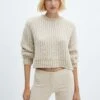 Pull-over Détails Lurex -Promos Mango Boutique 57009125 05