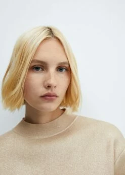 Pull-over Métallisé 12 Pull-over Métallisé -Promos Mango Boutique 57009127 OR D1