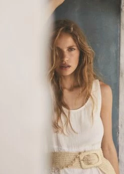 Robe évasée Coton 15 Robe évasée Coton -Promos Mango Boutique 57010101 01 D7