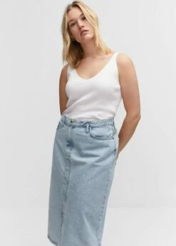 Top Maille Col V -Promos Mango Boutique 57010252 05 D5