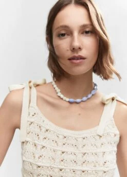Top Crochet Nœuds -Promos Mango Boutique 57010266 05 D1