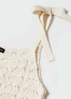 Top Crochet Nœuds -Promos Mango Boutique 57010266 05 D8