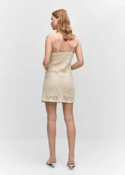 Robe Courte Crochet 27 Robe Courte Crochet -Promos Mango Boutique 57010279 05 R