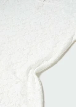 Robe Courte Guipure -Promos Mango Boutique 57010316 02 D8