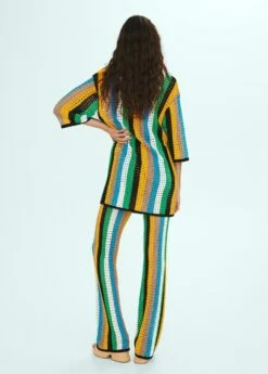 Polo Maille Ajourée Oversize -Promos Mango Boutique 57010379 15 R