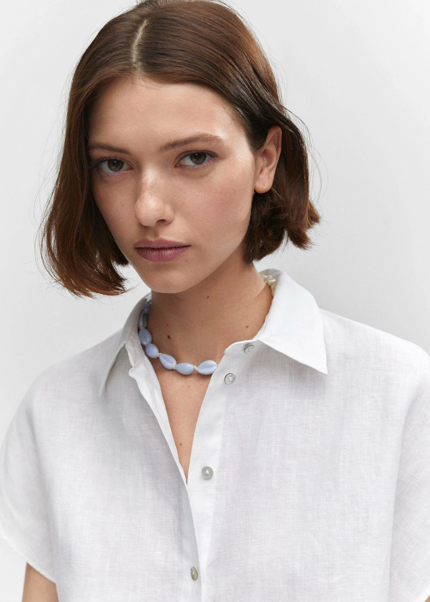 Chemise Lin Manches Courtes 12 Chemise Lin Manches Courtes – Image 10