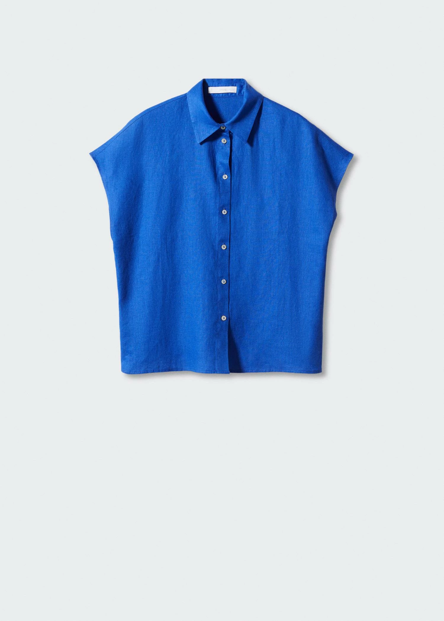 Chemise Lin Manches Courtes 8 Chemise Lin Manches Courtes – Image 6