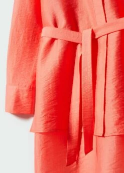 Chemise Lyocell Nœud -Promos Mango Boutique 57010723 87 D8