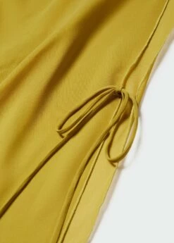 Blouse Asymétrique Nœuds -Promos Mango Boutique 57010737 36 D8