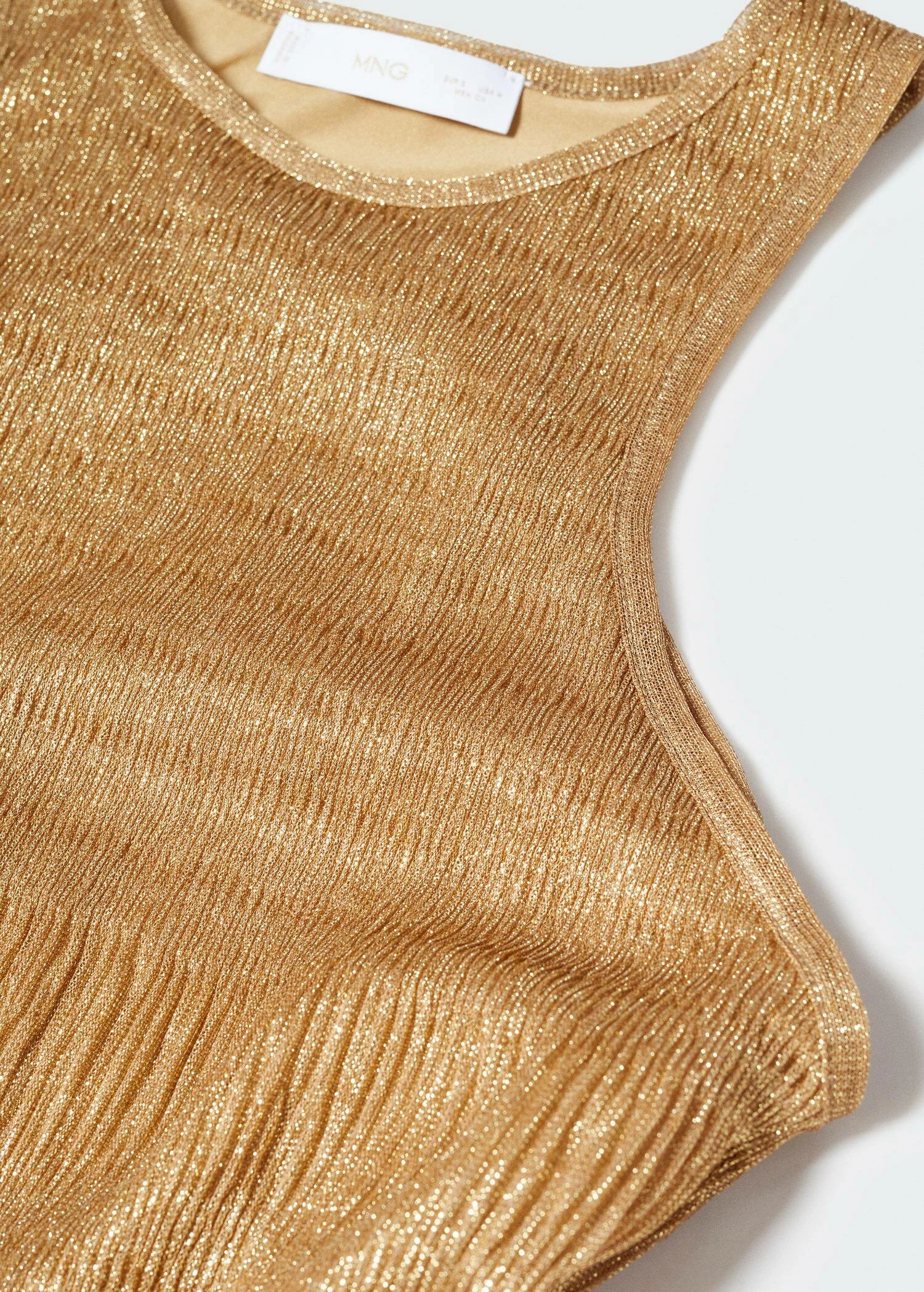 Robe Lurex Emmanchures Américaines 7 Robe Lurex Emmanchures Américaines – Image 5