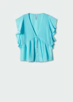 Blouse Volants -Promos Mango Boutique 57012895 52 B