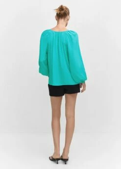 Blouse Manches Raglan 24 Blouse Manches Raglan -Promos Mango Boutique 57012897 46 R