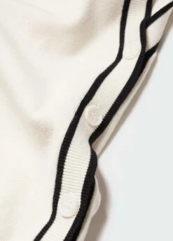 Cardigan Maille Détail Contrastant -Promos Mango Boutique 57013784 05 D8