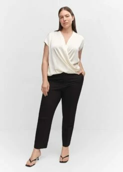 Blouse Croisée Sans Manches 21 Blouse Croisée Sans Manches -Promos Mango Boutique 57013812 05 D3