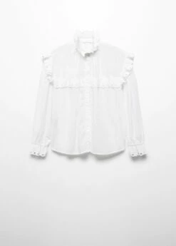 Blouse Détails Brodés 15 Blouse Détails Brodés -Promos Mango Boutique 57013814 01 B