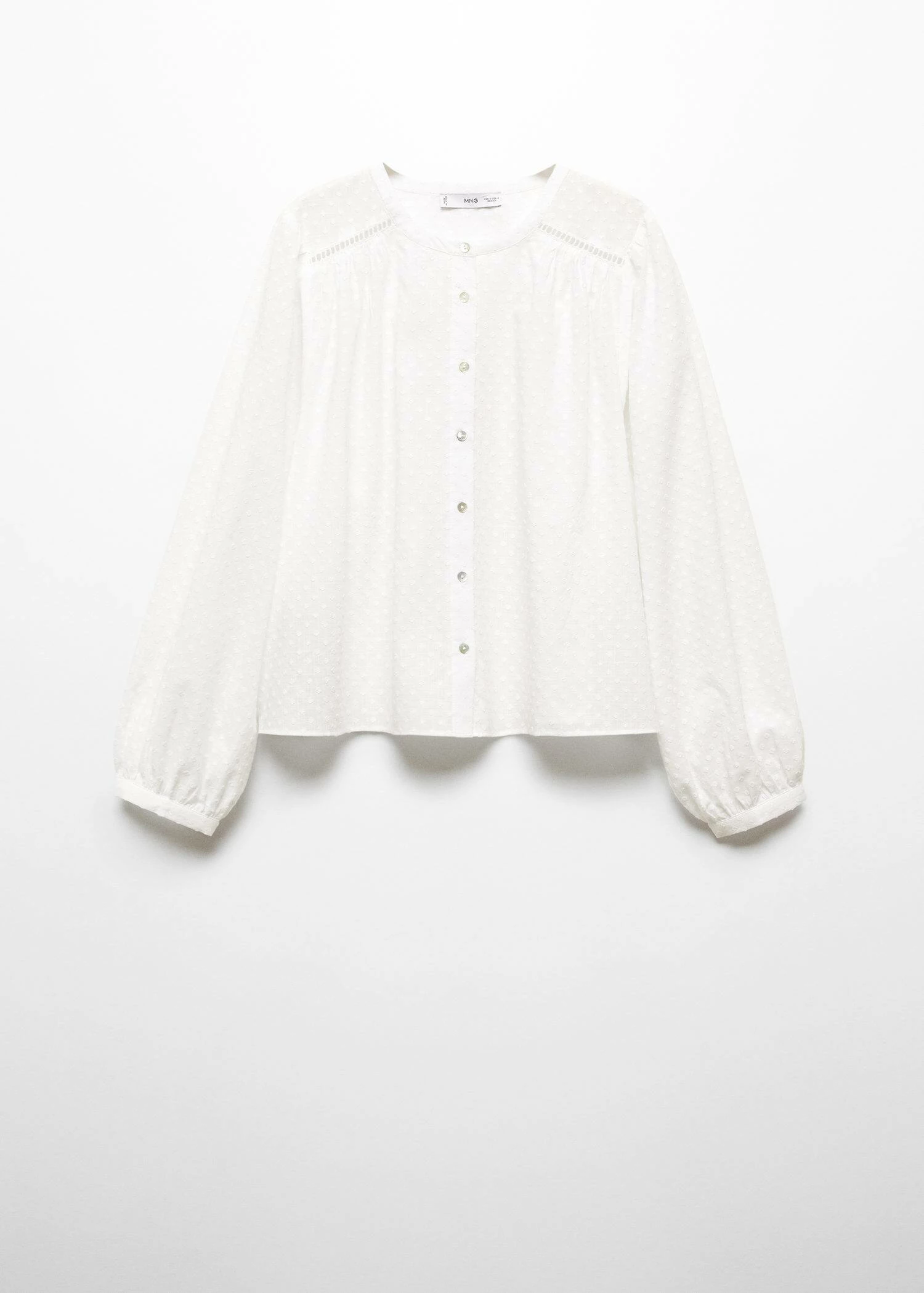 Blouse Coton Plumetis 8 Blouse Coton Plumetis – Image 6