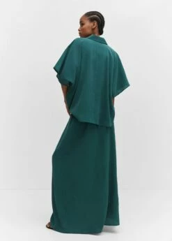 Chemise Modale Oversize -Promos Mango Boutique 57015793 43 R