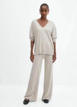 Pull-over Maille Fine Col V 39 Pull-over Maille Fine Col V -Promos Mango Boutique 57015795 90 99999999 01