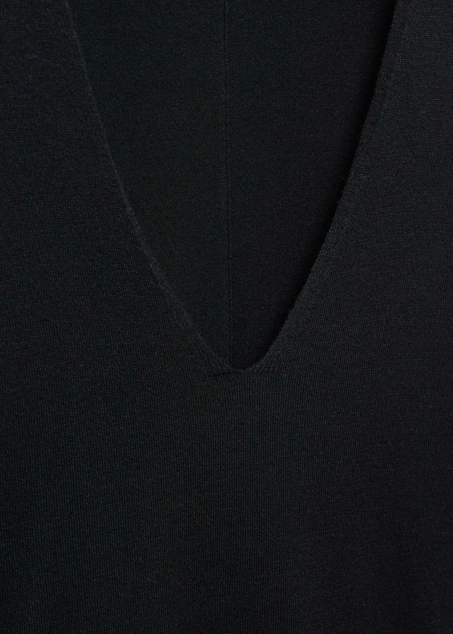 Pull-over Maille Fine Col V 10 Pull-over Maille Fine Col V – Image 8