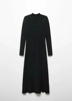 Robe Maille Ouverture Latérale -Promos Mango Boutique 57015796 99 B