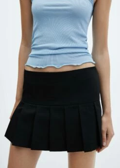 Minijupe Plissée -Promos Mango Boutique 57015965 99 D6