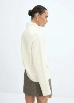 Pull-over Oversize Col Roulé -Promos Mango Boutique 57017725 05 R