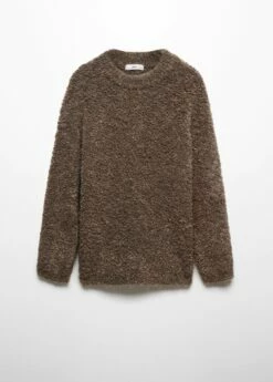 Pull-over En Maille Bouclette -Promos Mango Boutique 57018274 32 B