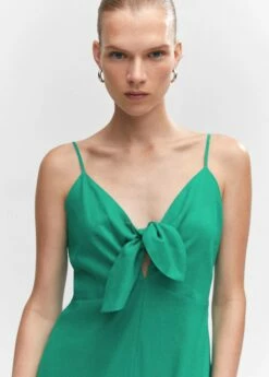 Combinaison Lin Nœud 12 Combinaison Lin Nœud -Promos Mango Boutique 57020193 43 D1