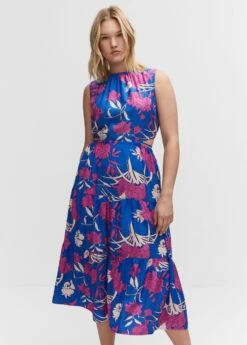 Robe évasée Ouvertures -Promos Mango Boutique 57020252 52 D5