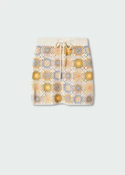 Minijupe Crochet -Promos Mango Boutique 57020254 05 B