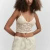 Crop Top Crochet -Promos Mango Boutique 57020256 05