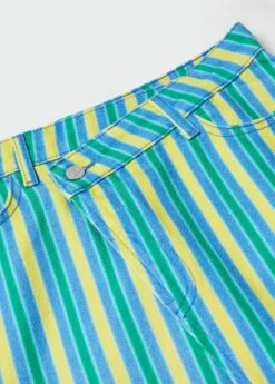 Minijupe Jean Rayures Multicolores 12 Minijupe Jean Rayures Multicolores -Promos Mango Boutique 57020406 52 D8