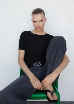 T-shirt Coutures Décoratives 25 T-shirt Coutures Décoratives -Promos Mango Boutique 57022891 99 D2