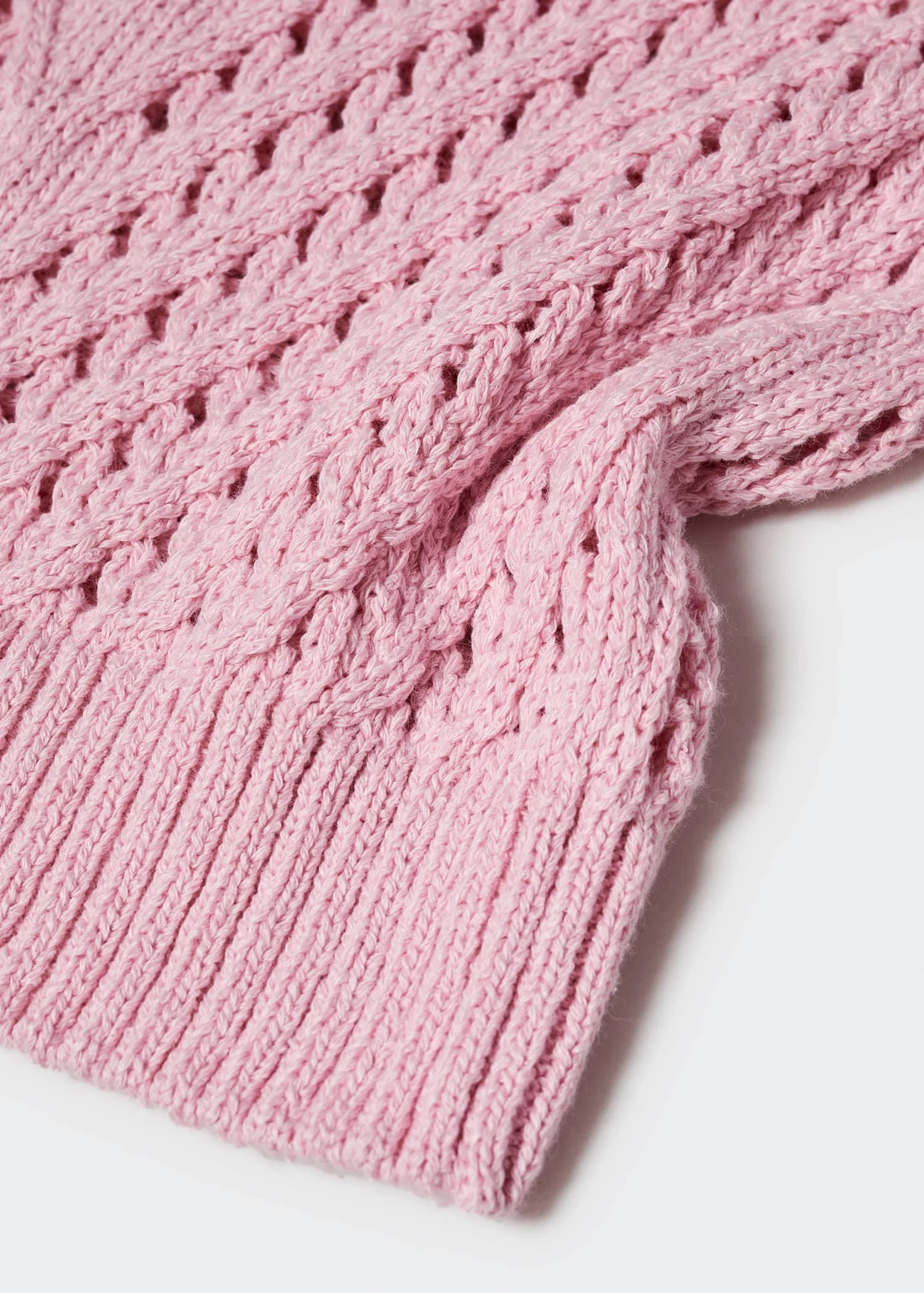 Pull-over Ajouré Manches Courtes 8 Pull-over Ajouré Manches Courtes – Image 6