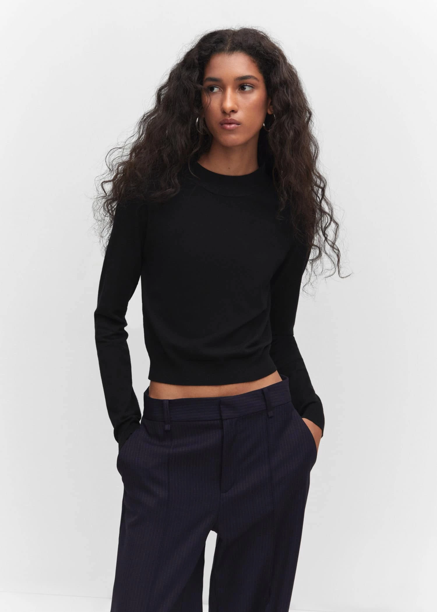 Pull-over Maille Fine Fermeture Éclair 9 Pull-over Maille Fine Fermeture Éclair – Image 7