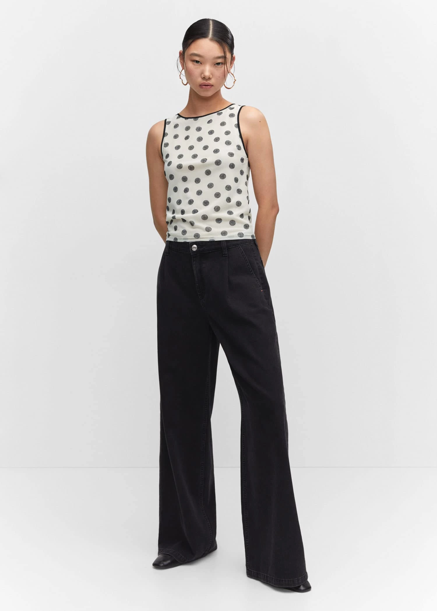 Top Imprimé Ouverture Au Dos 4 Top Imprimé Ouverture Au Dos – Image 2