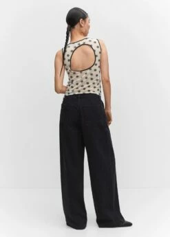 Top Imprimé Ouverture Au Dos 11 Top Imprimé Ouverture Au Dos -Promos Mango Boutique 57024434 02 R