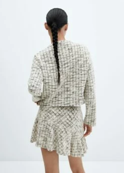 Pull-over Tweed Col Rond -Promos Mango Boutique 57025798 05 R