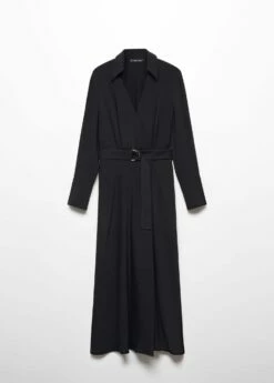 Robe Fluide Boucle -Promos Mango Boutique 57025966 99 B