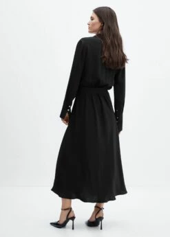 Robe Fluide Boucle -Promos Mango Boutique 57025966 99 R