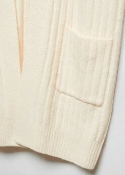 Cardigan Long Côtelé -Promos Mango Boutique 57027726 05 D8