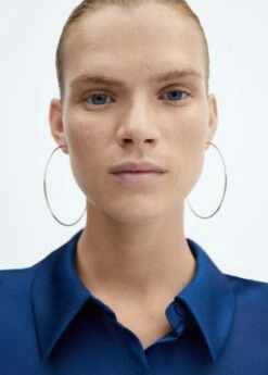 Chemise Texturée Satinée 25 Chemise Texturée Satinée -Promos Mango Boutique 57027729 55 D1