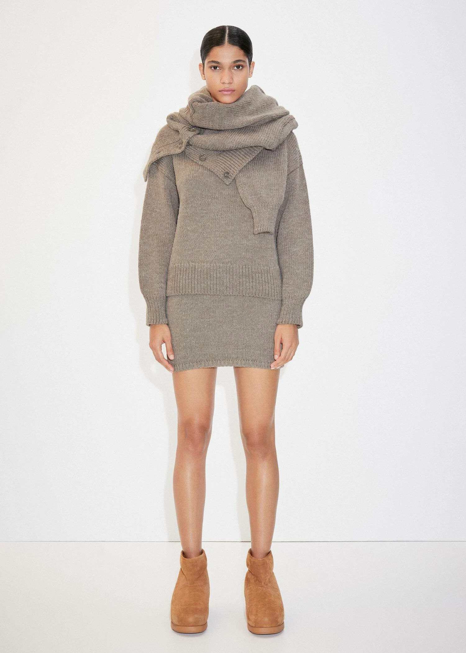 Jupe Courte Laine 4 Jupe Courte Laine – Image 2