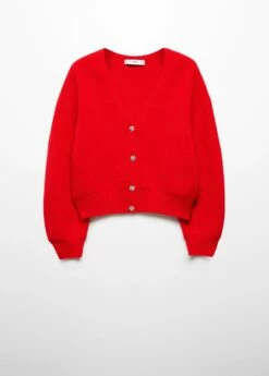 Cardigan Maille Boutons Bijoux -Promos Mango Boutique 57027756 70 B