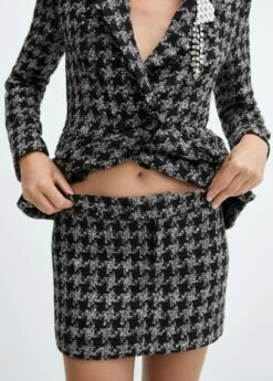 Minijupe Tailleur Tweed -Promos Mango Boutique 57028279 92 D6