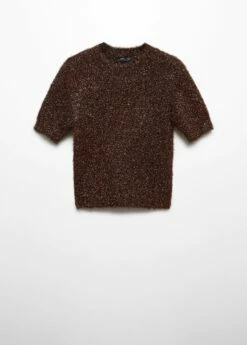 Pull-over Lurex Manches Courtes 15 Pull-over Lurex Manches Courtes -Promos Mango Boutique 57029090 CO B