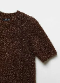 Pull-over Lurex Manches Courtes 14 Pull-over Lurex Manches Courtes -Promos Mango Boutique 57029090 CO D8